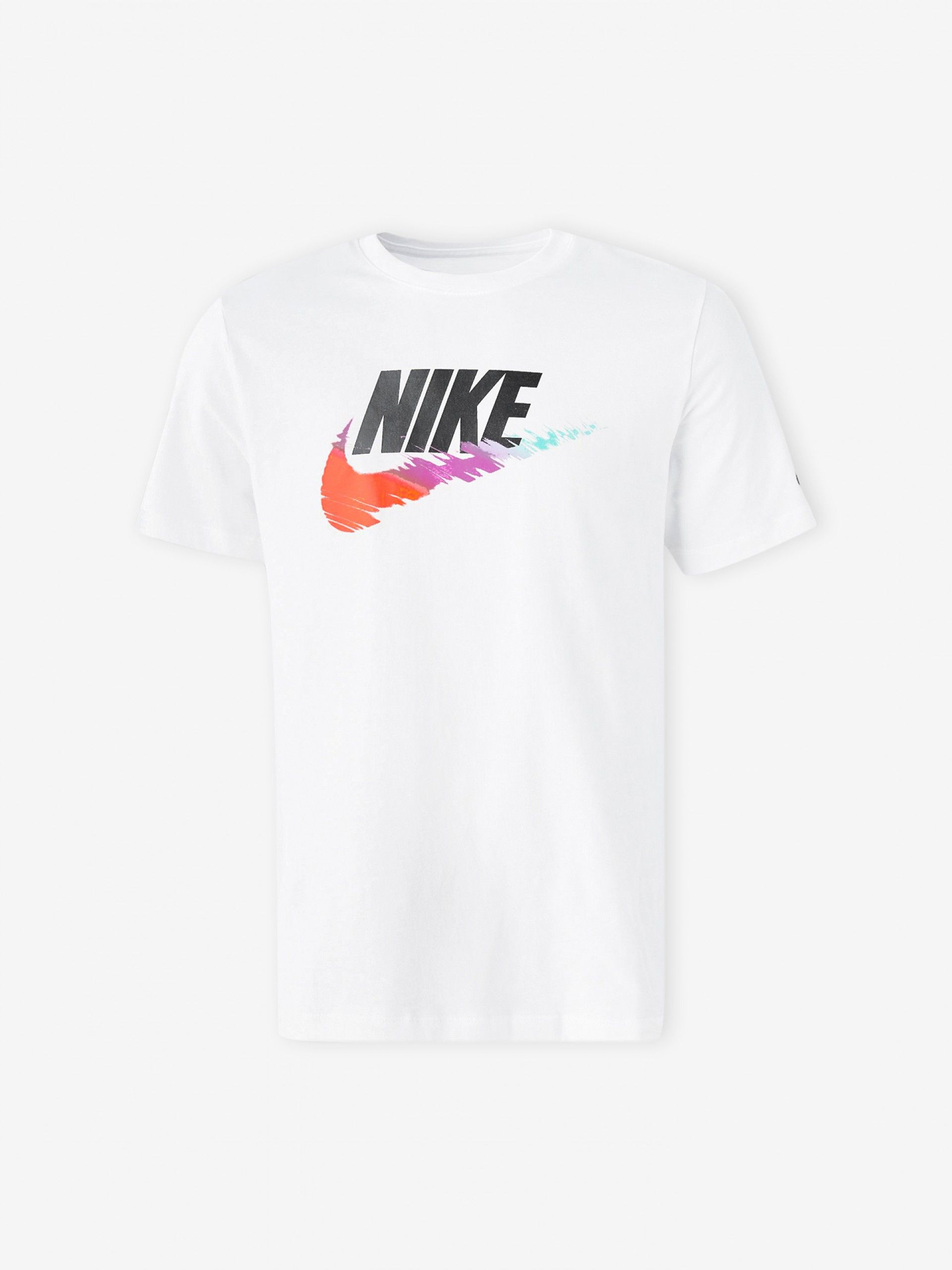 Camiseta Nike Sportswear Futura Blanca Para Hombre