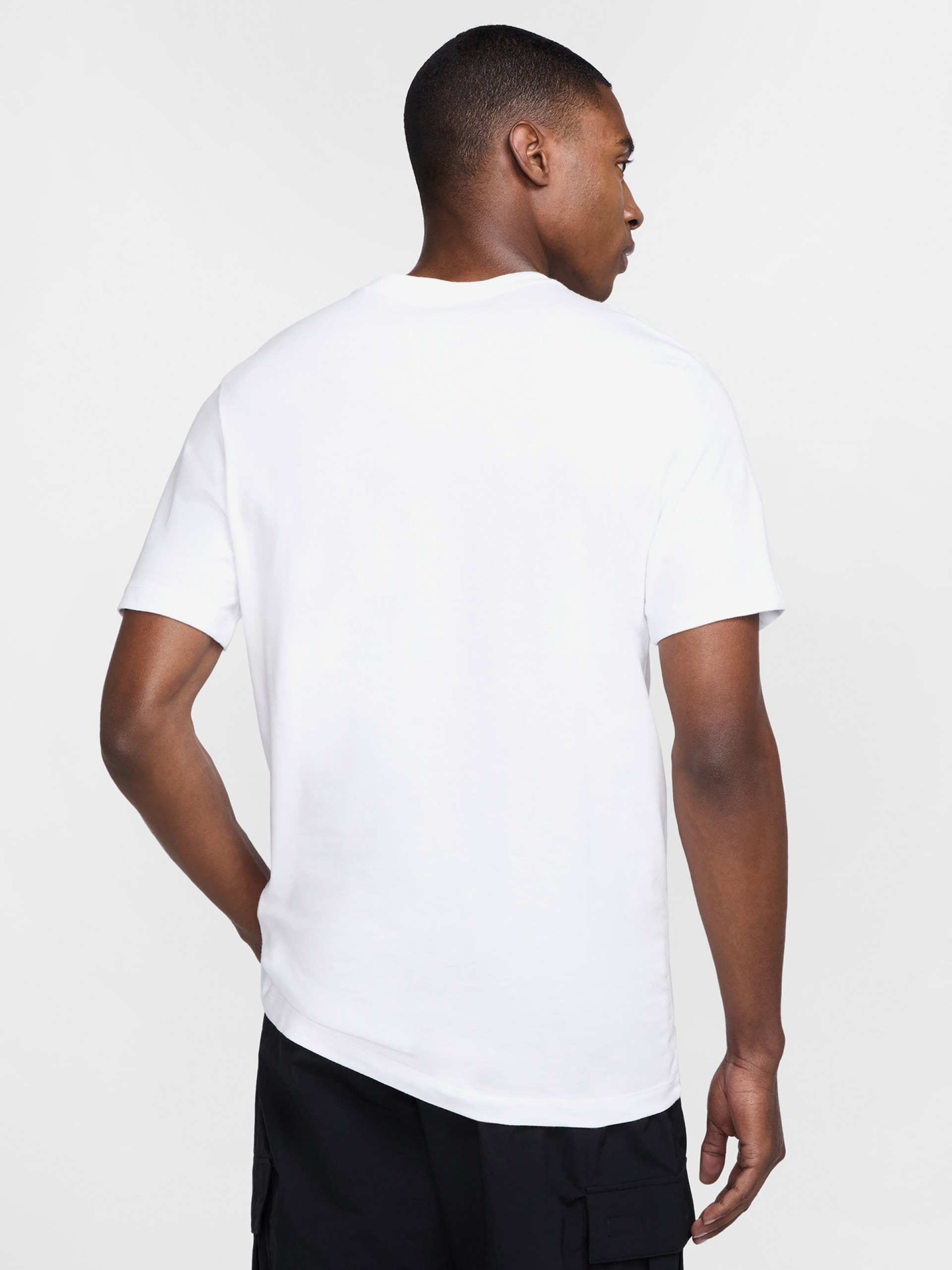 Camiseta Nike Sportswear Futura Blanca Para Hombre