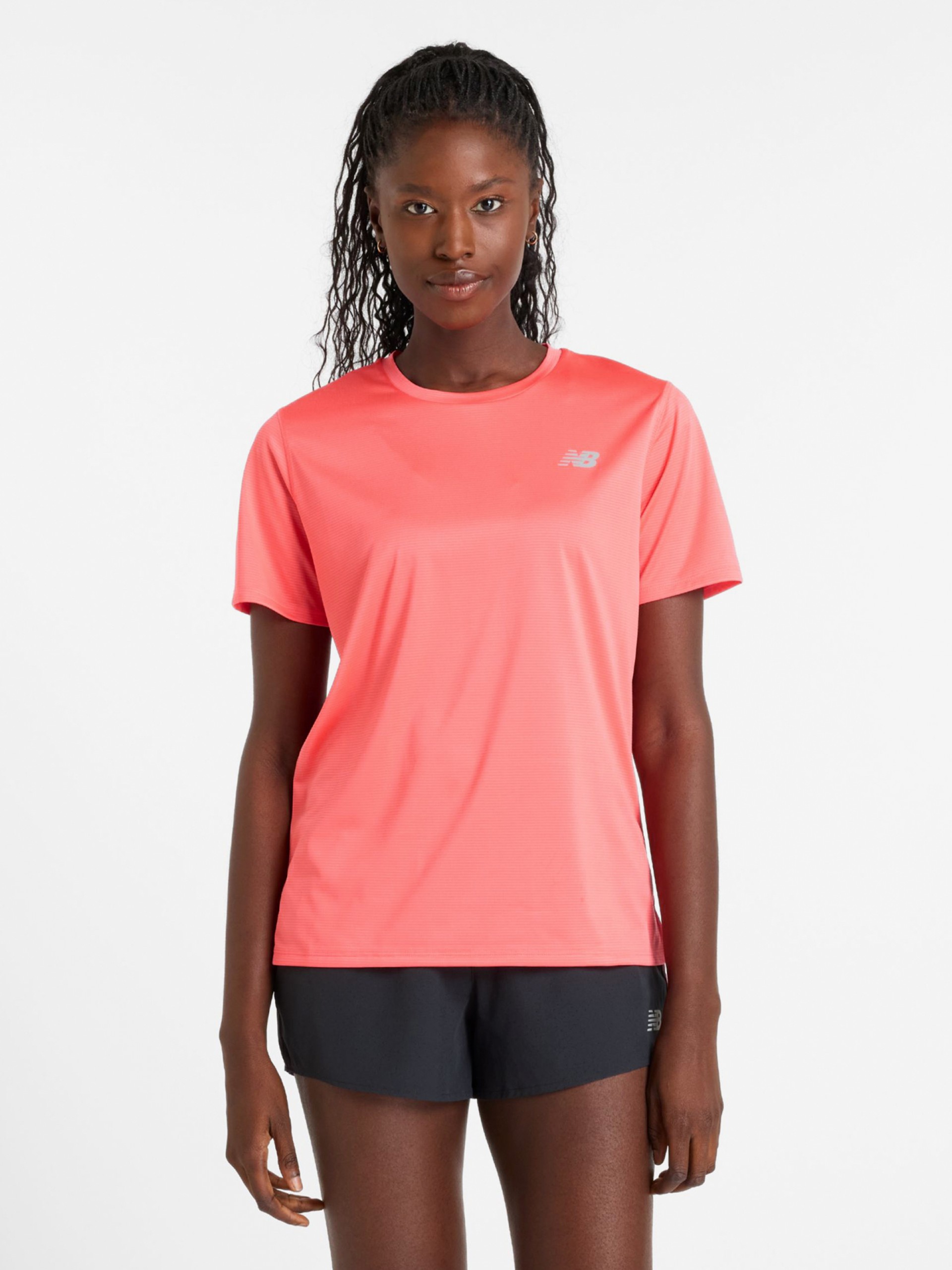 Camiseta New Balance Sport Essentials Rosa