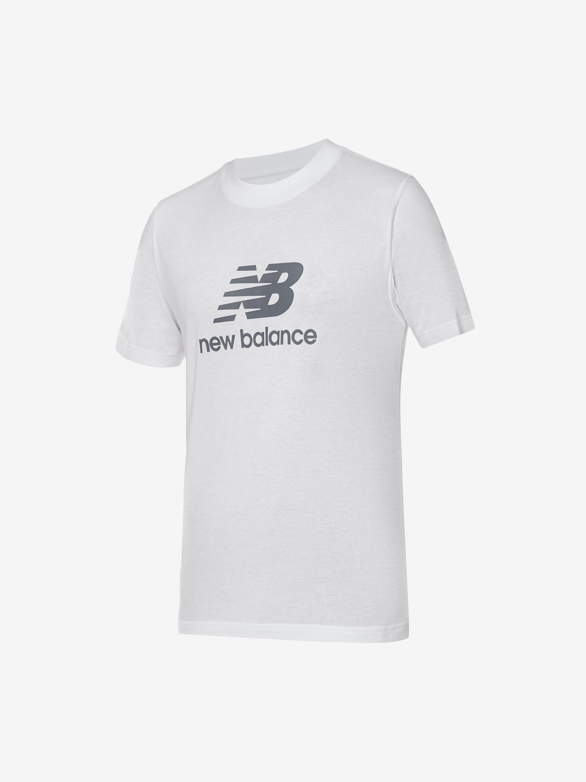 Camiseta New Balance Sport Essentials Logo Blanca