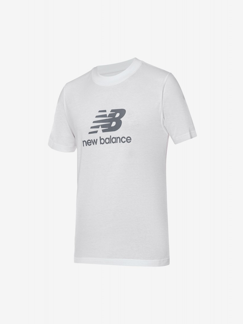 New Balance Sport Essentials Logo White T-shirt