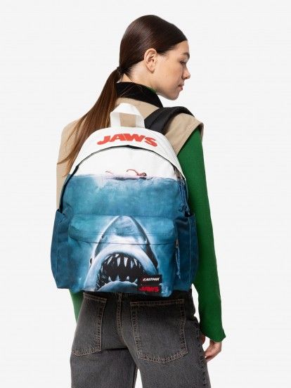 Eastpak Day Pak'R Jaws Blue Printed School Backpack