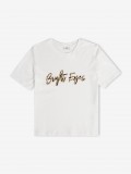 T-shirt Only JDYemma Lurex Branca