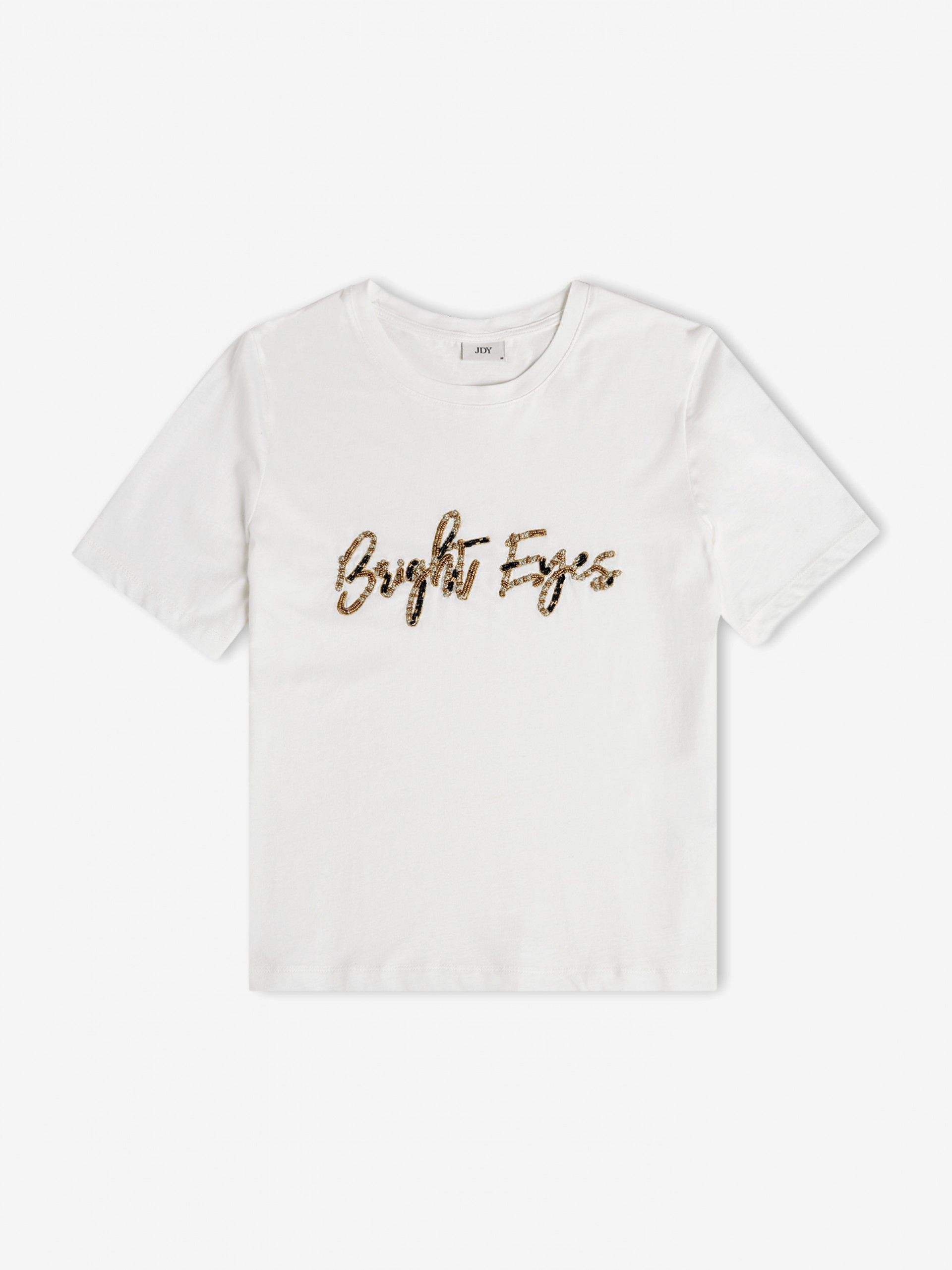 Camiseta Only JDYemma Lurex Blanca