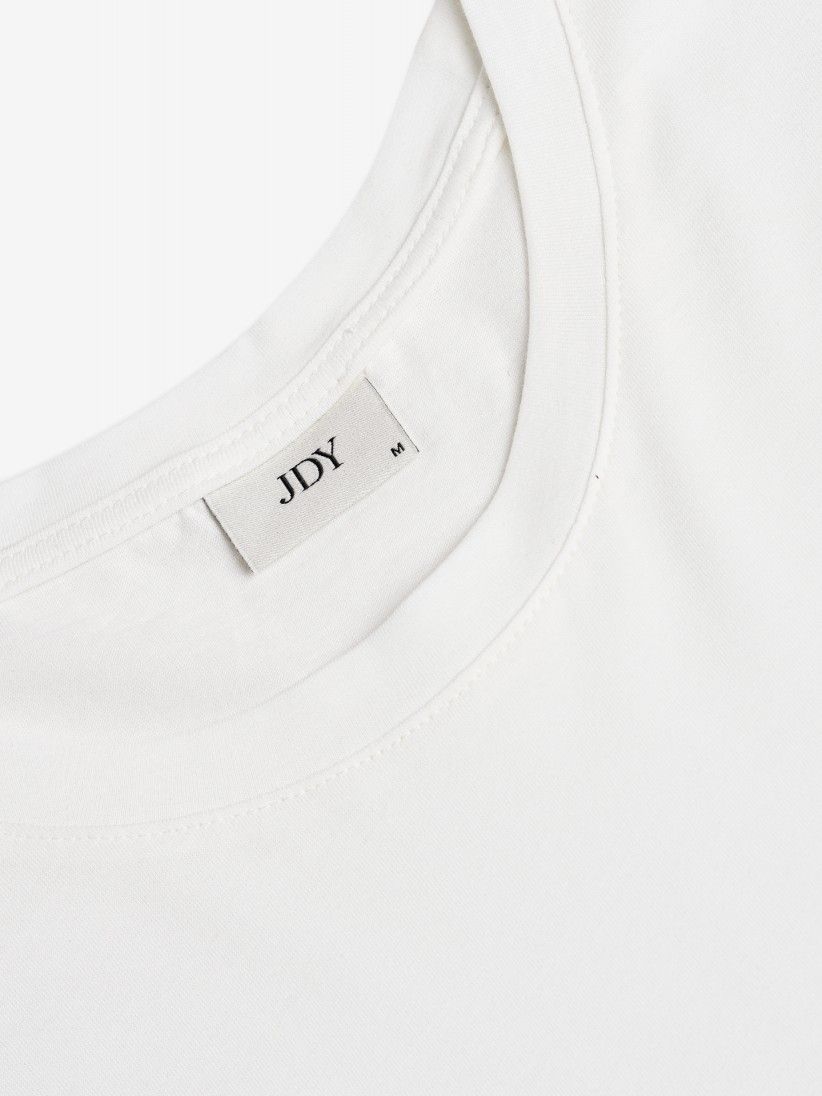T-shirt Only JDYemma Lurex Branca