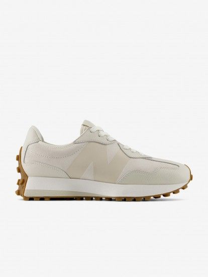 New Balance WS327 V1 Beige Suede Sneakers