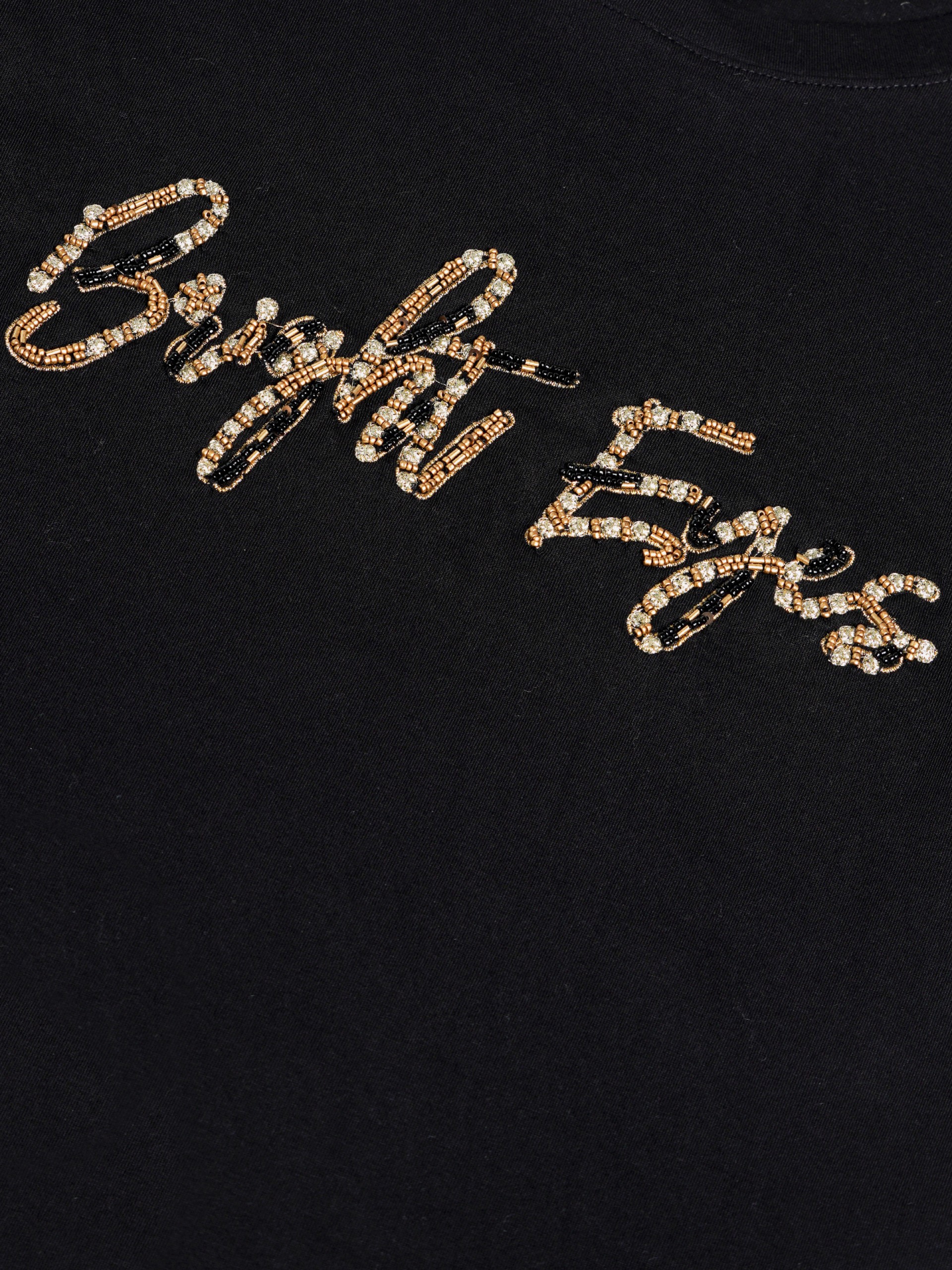 Camiseta Only JDYemma Lurex Negra