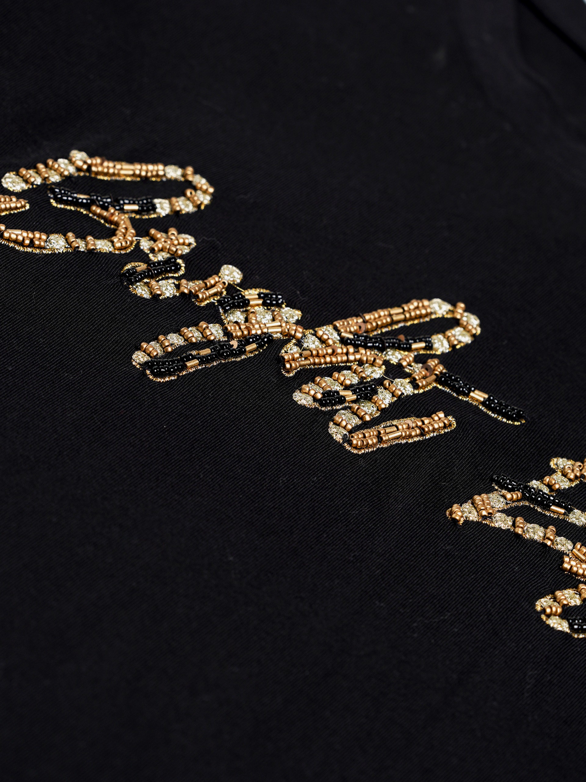 Only JDYemma Lurex Black T-shirt