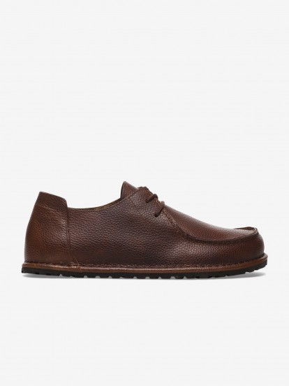 Zapatos Birkenstock Utti Lace Natural Leather Marrones