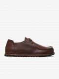 Birkenstock Utti Lace Natural Leather Brown Shoes