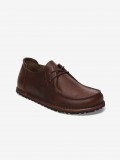 Birkenstock Utti Lace Natural Leather Brown Shoes