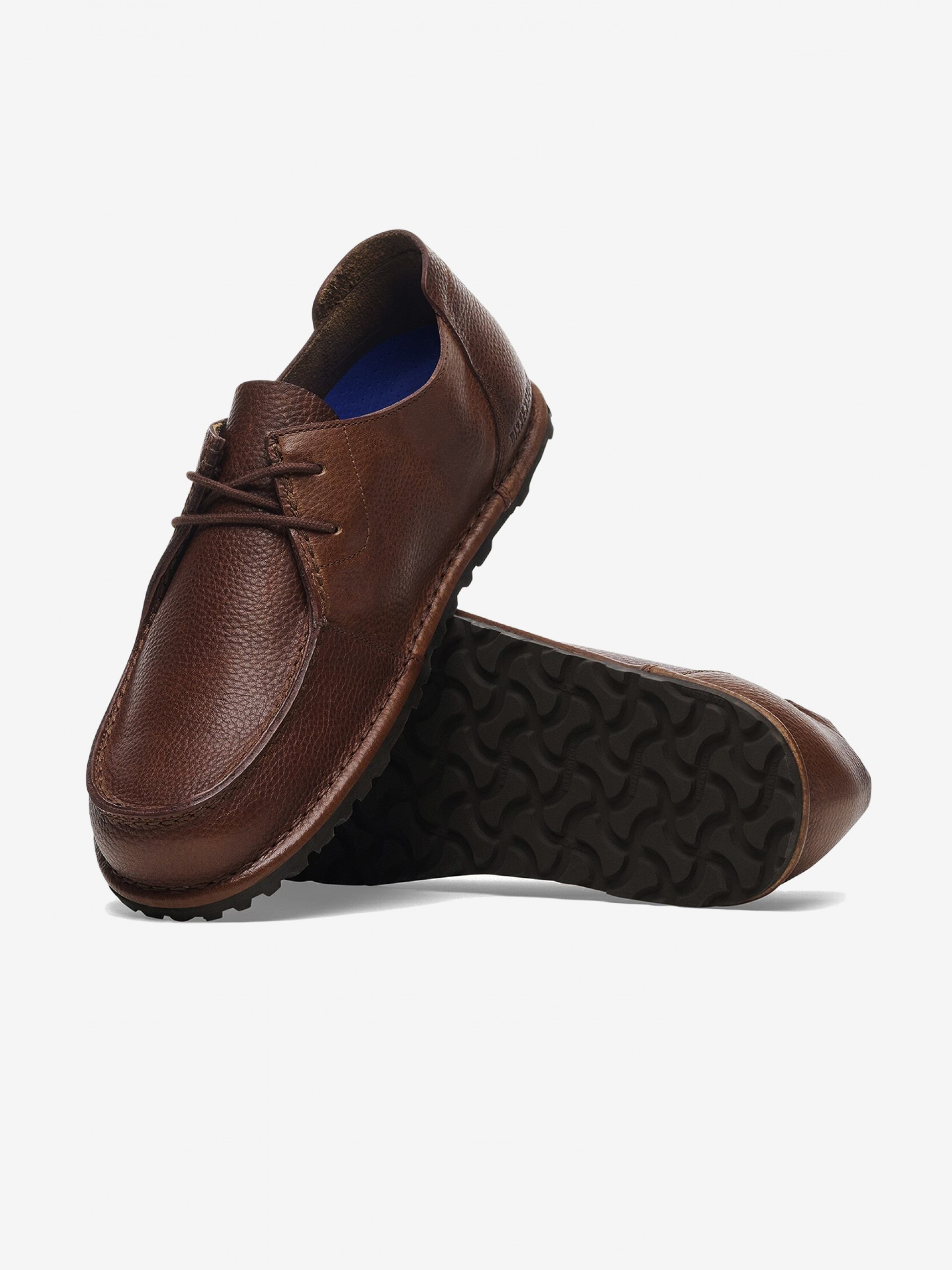 Sapatos Birkenstock Utti Lace Natural Leather Castanhos