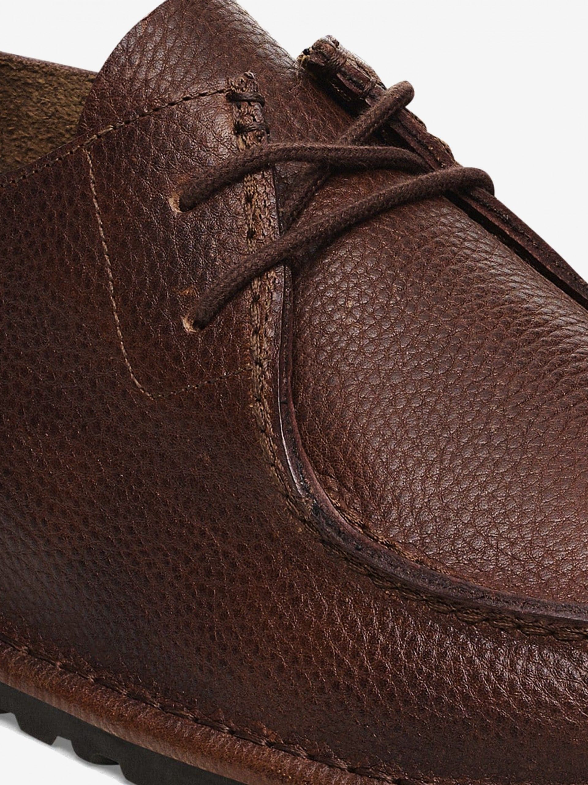 Sapatos Birkenstock Utti Lace Natural Leather Castanhos