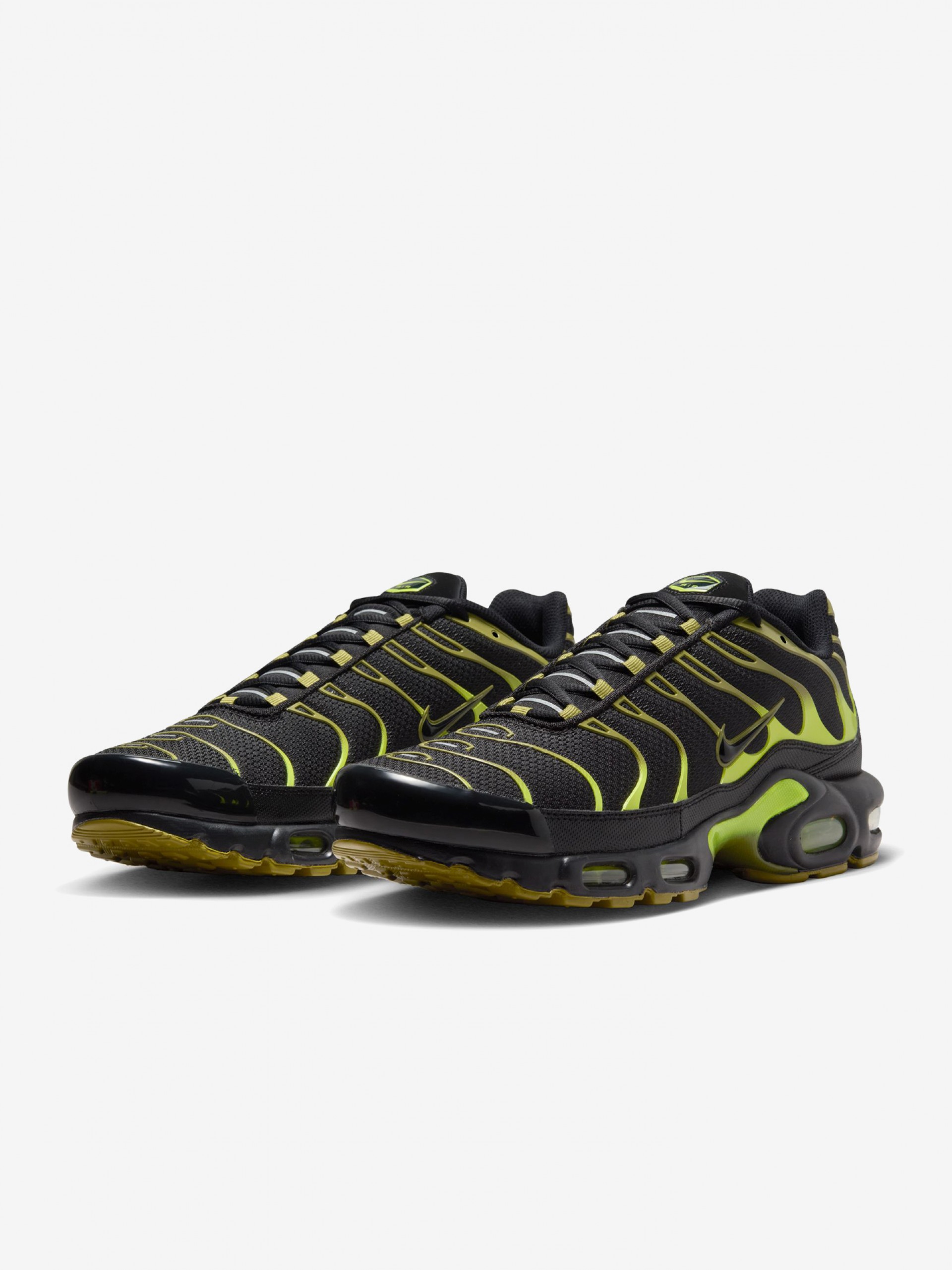 Zapatillas Nike Air Max Plus Negras y Verdes