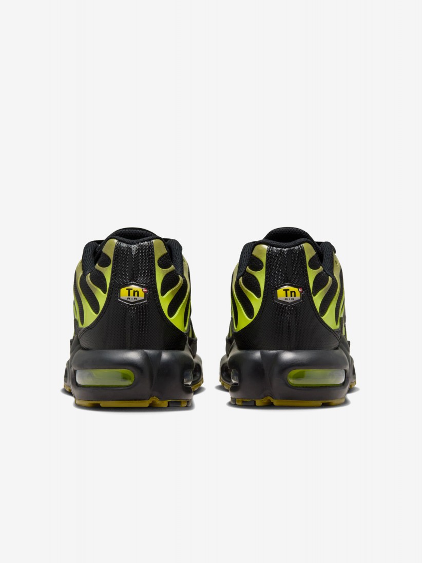 Nike Air Max Plus Black and Green Sneakers