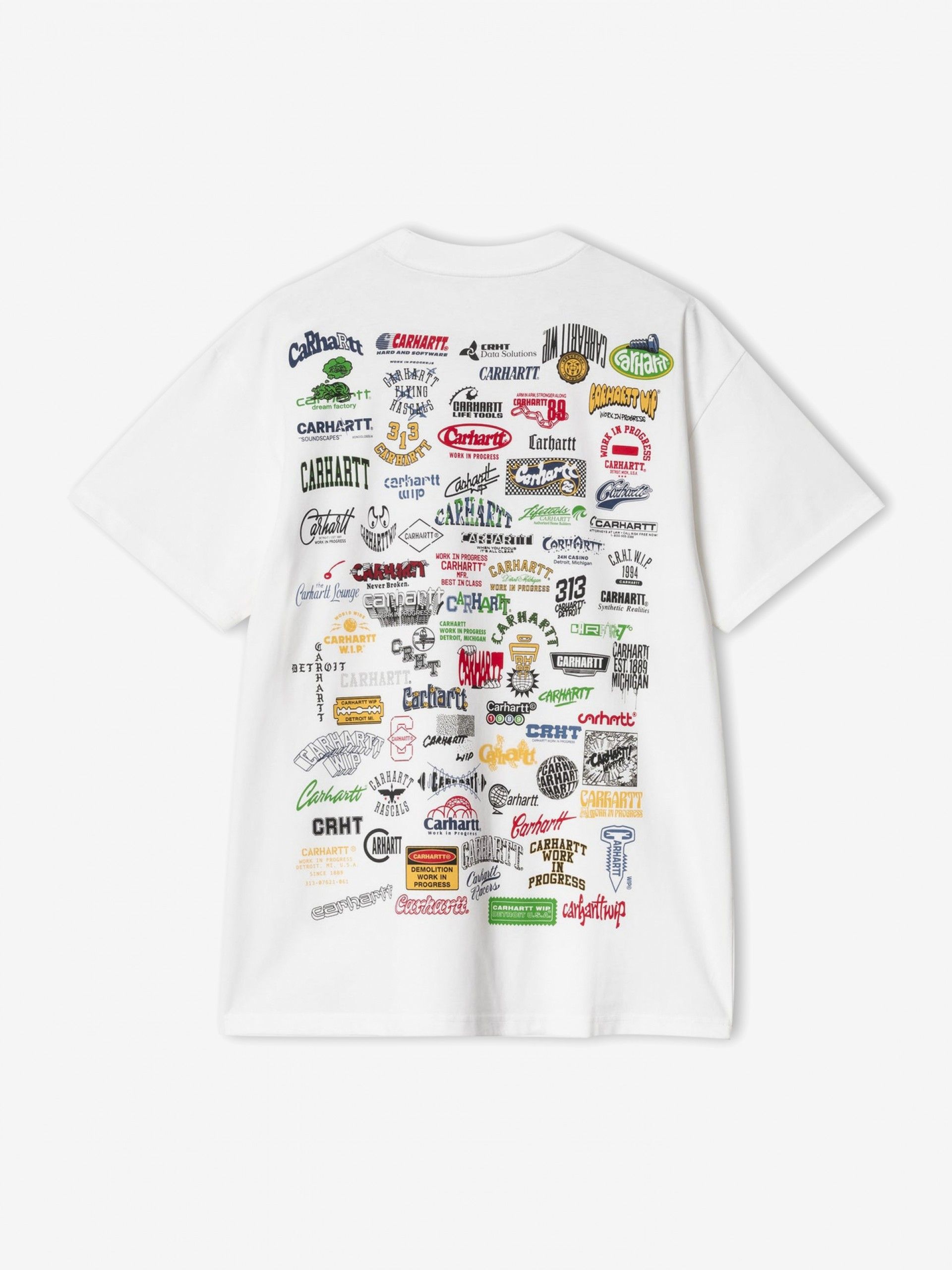 T-shirt Carhartt WIP Logo Branca