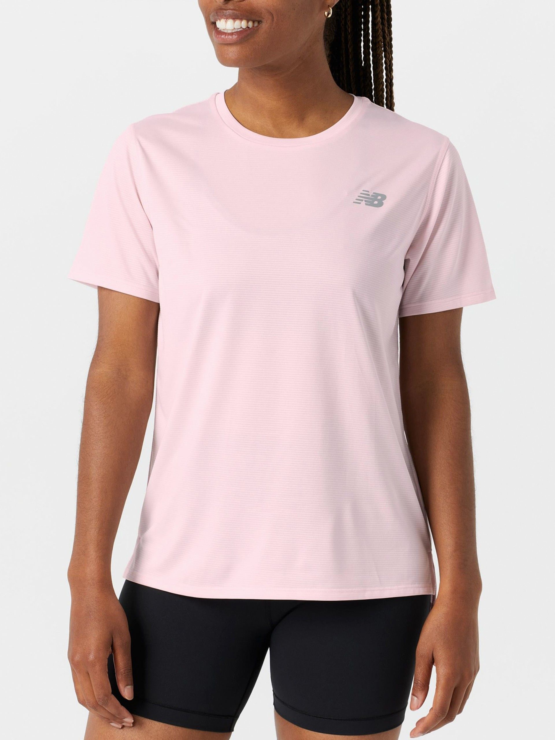 Camiseta New Balance Sport Essentials Rosa