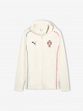 Casaco com Capuz Puma Portugal Casuals Bege 2025