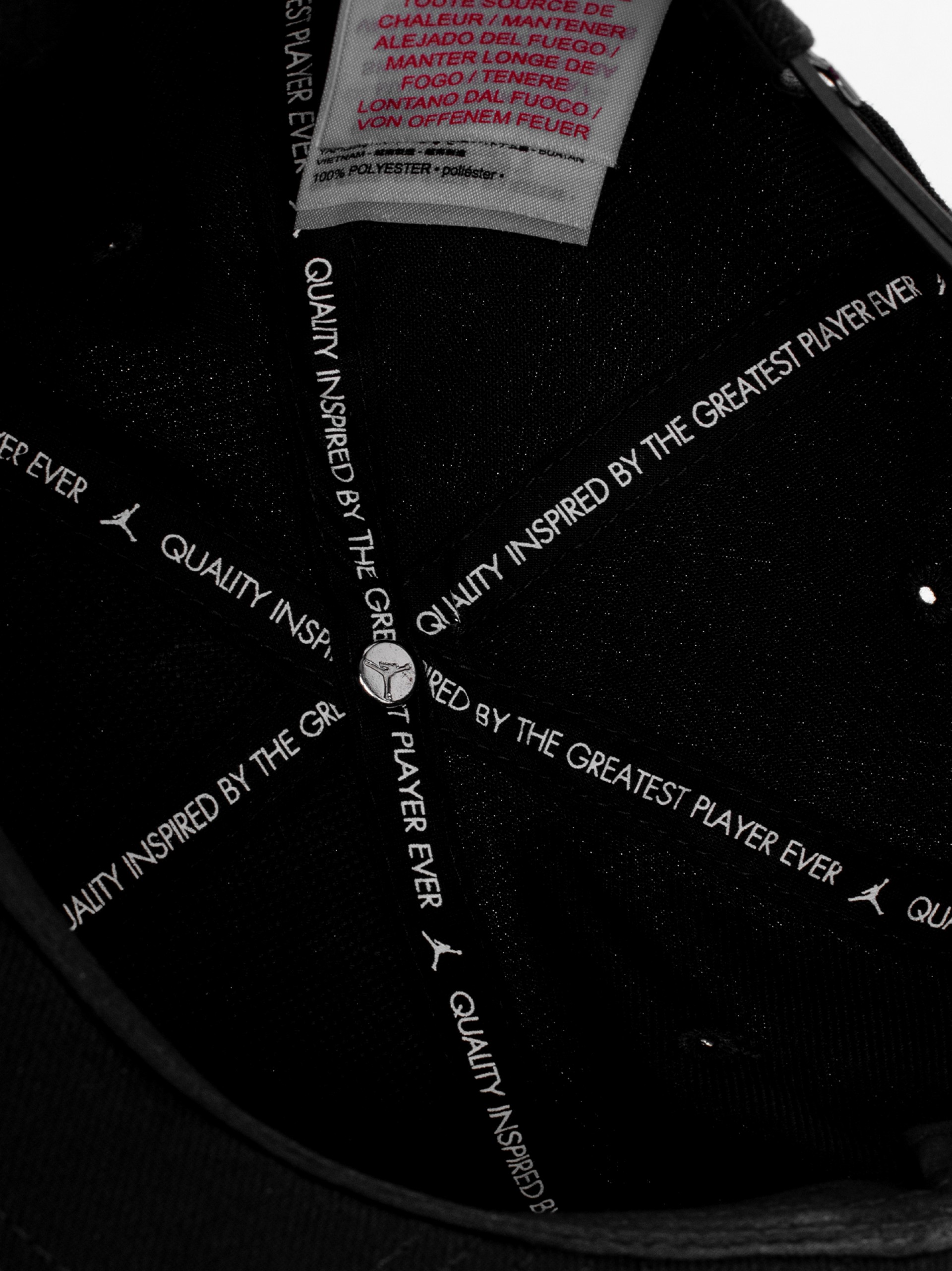 Boné Nike Jordan Jumpman Júnior Preto