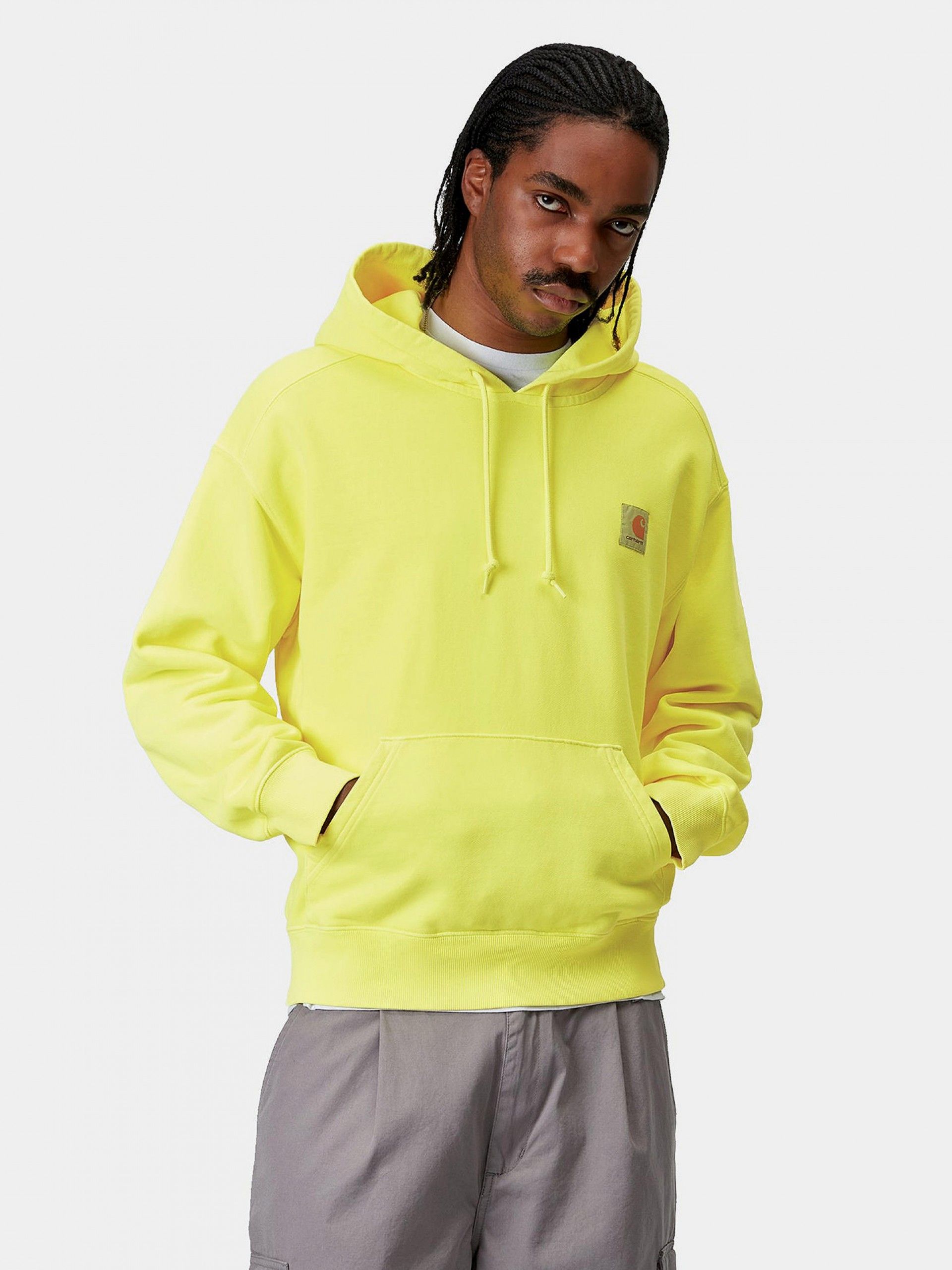 Camisola com Capuz Carhartt WIP Industry Amarela