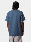 Camiseta Carhartt WIP American Script Azul