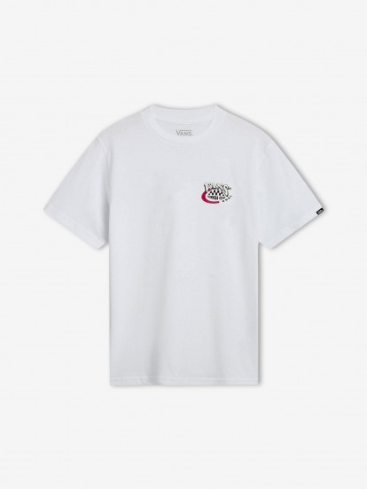 T-shirt Vans Marathon Kids Branca