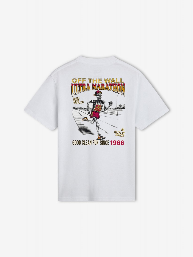 T-shirt Vans Marathon Kids Branca