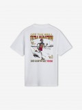T-shirt Vans Marathon Kids Branca