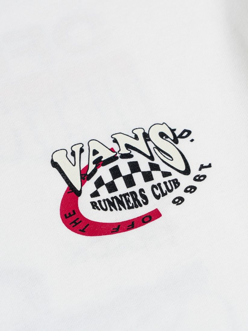 T-shirt Vans Marathon Kids Branca