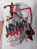 T-shirt Nike Jordan 3Peat Jnior Branca