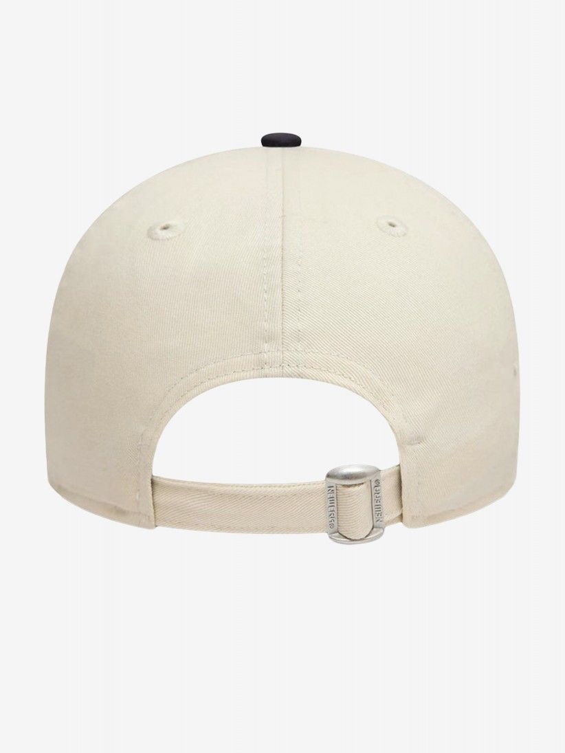 New Era New York Yankees Colour Block 9FORTY Beige Cap