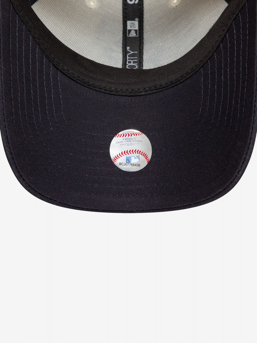 New Era New York Yankees Colour Block 9FORTY Beige Cap