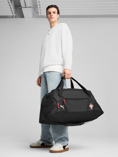 Bolsa de la Seleccin Portuguesa Puma M 54L Negra 2025