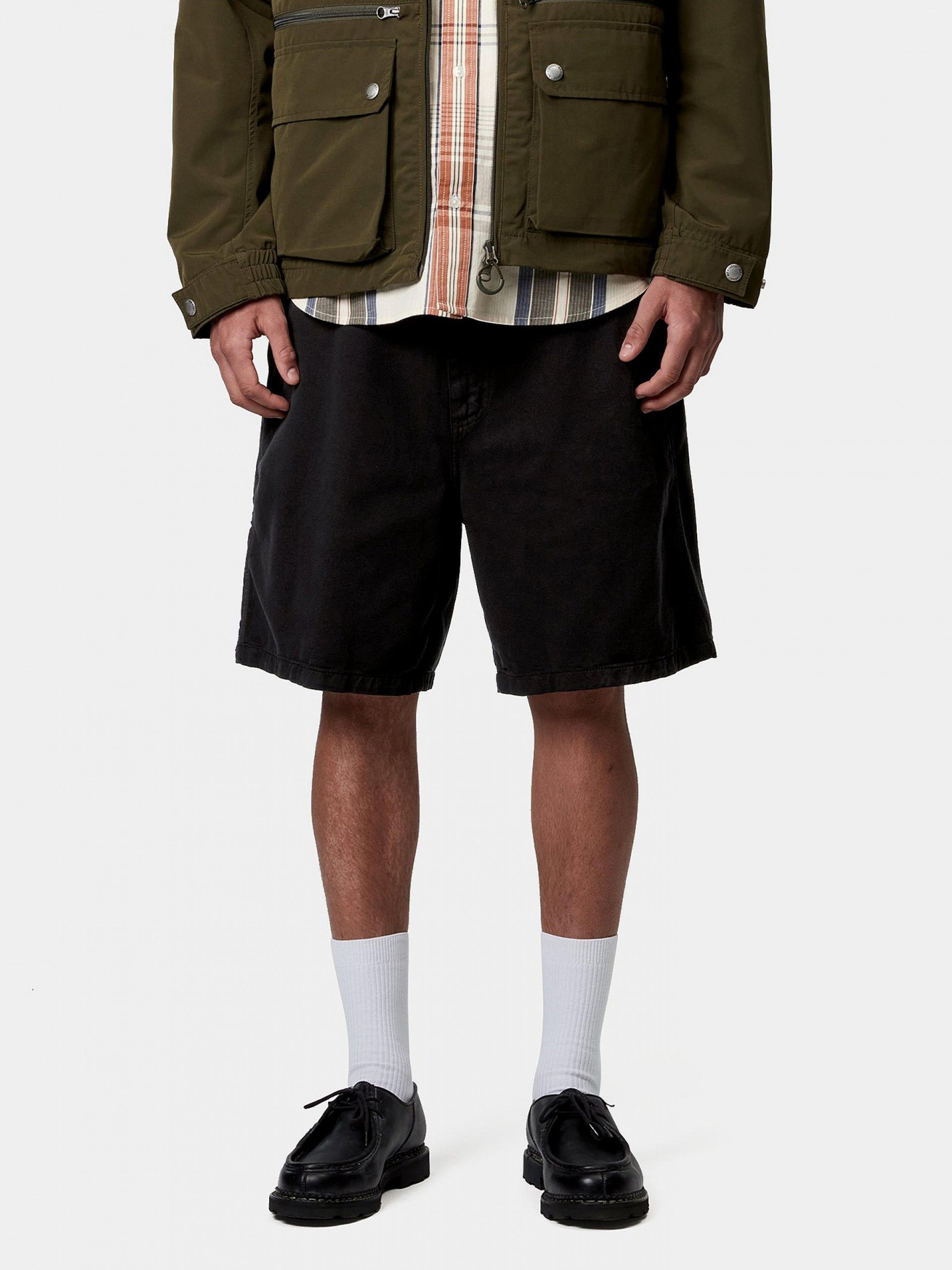 Carhartt WIP Drewe Black Shorts