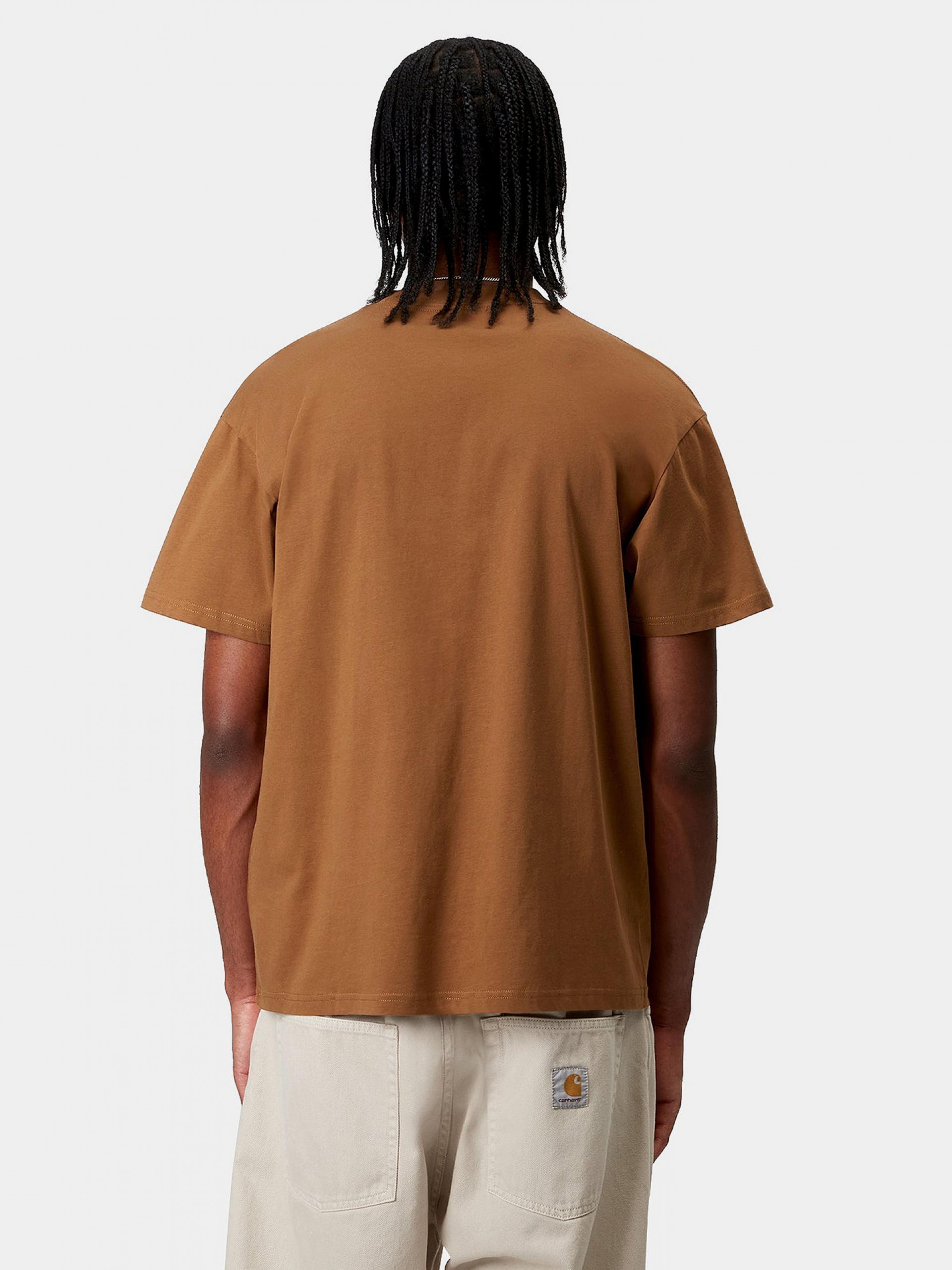 Camiseta Carhartt WIP Pocket Heart Camel