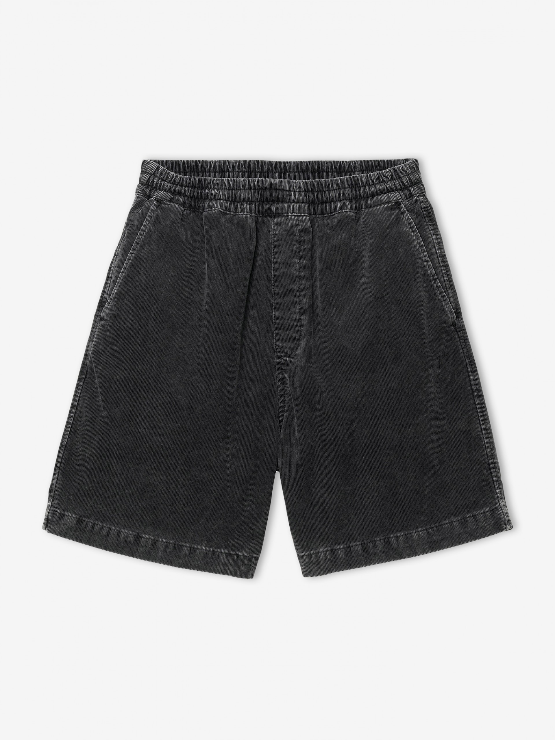 Pantalones Cortos de Pana Carhartt WIP Reynold Negros