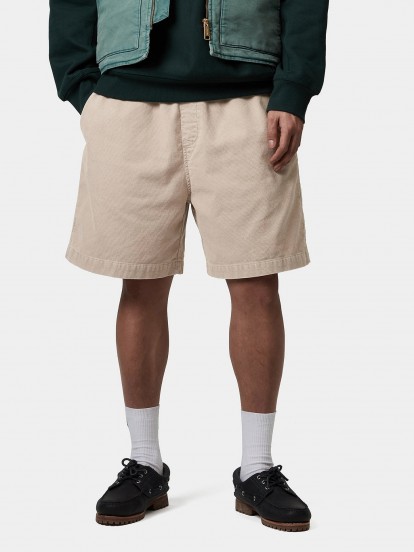 Carhartt WIP Reynold Beige Corduroy Shorts