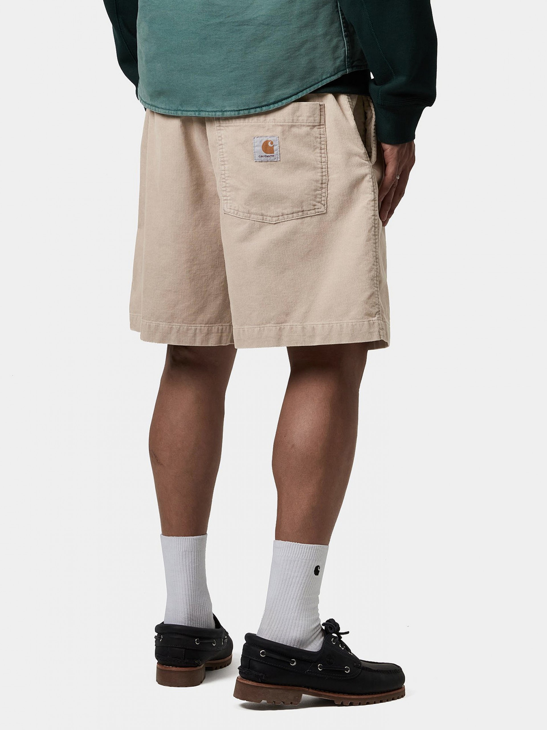 Pantalones Cortos de Pana Carhartt WIP Reynold Beige