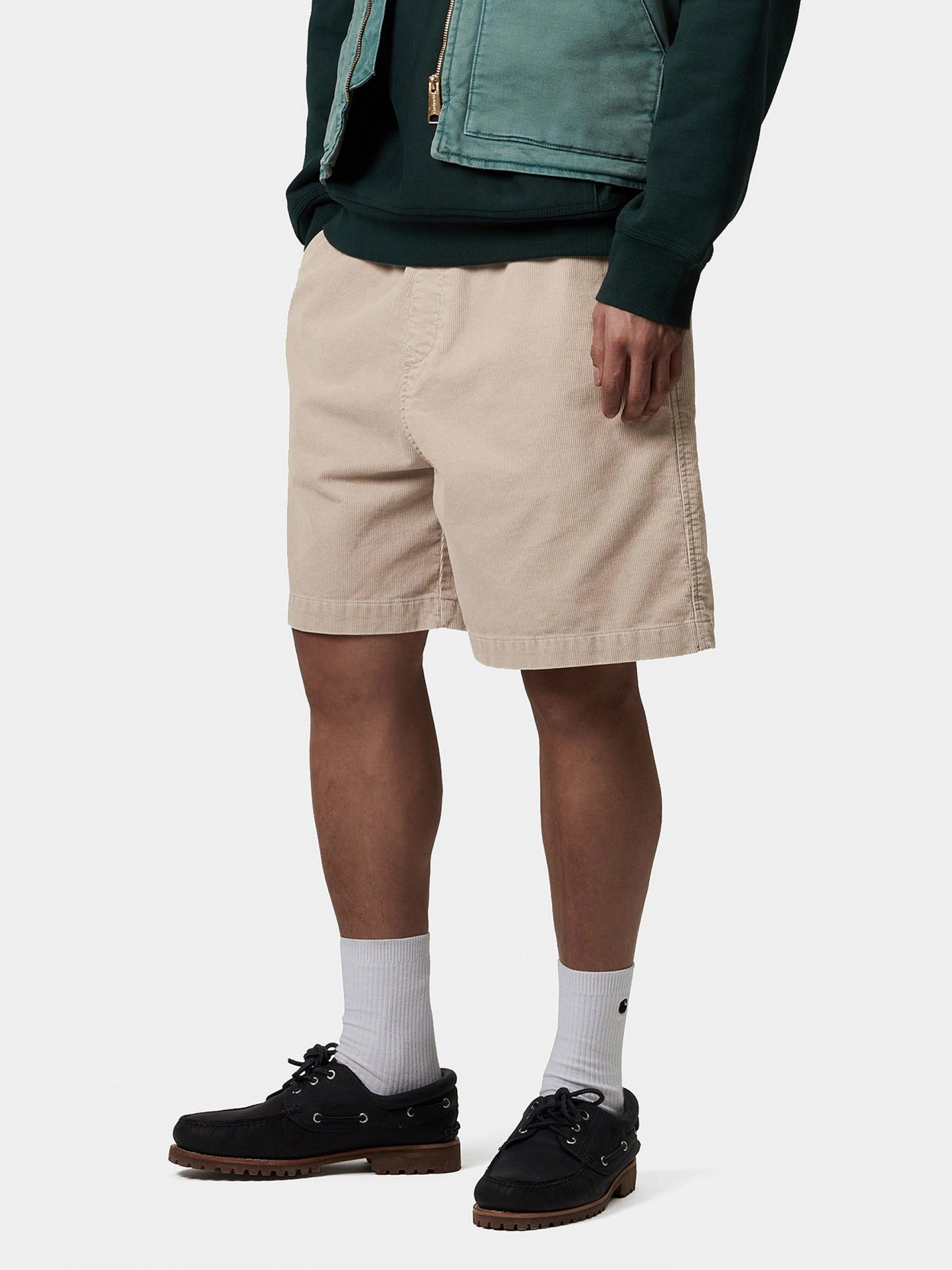 Pantalones Cortos de Pana Carhartt WIP Reynold Beige