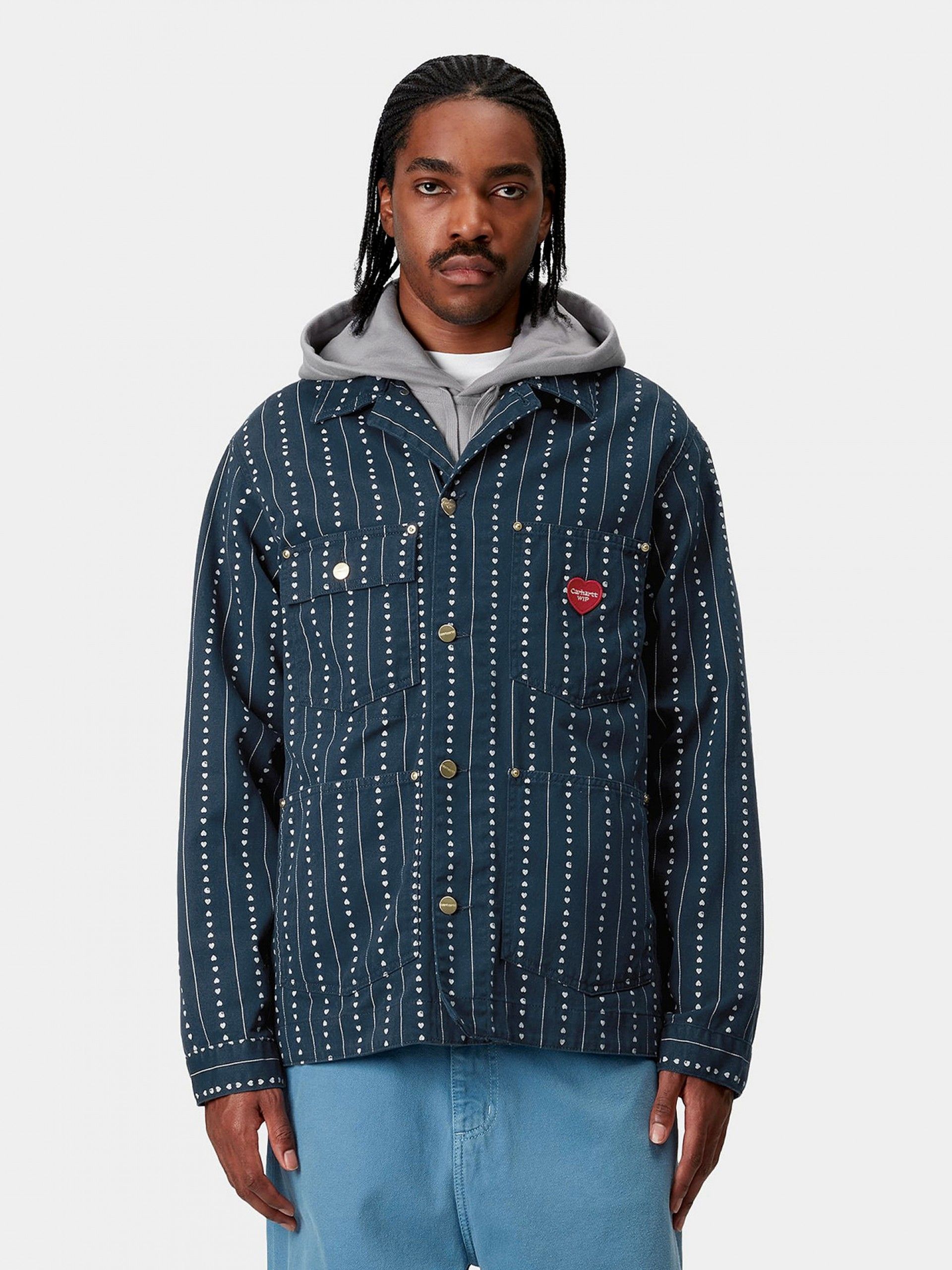 Carhartt WIP Drewe Chore Blue Jacket