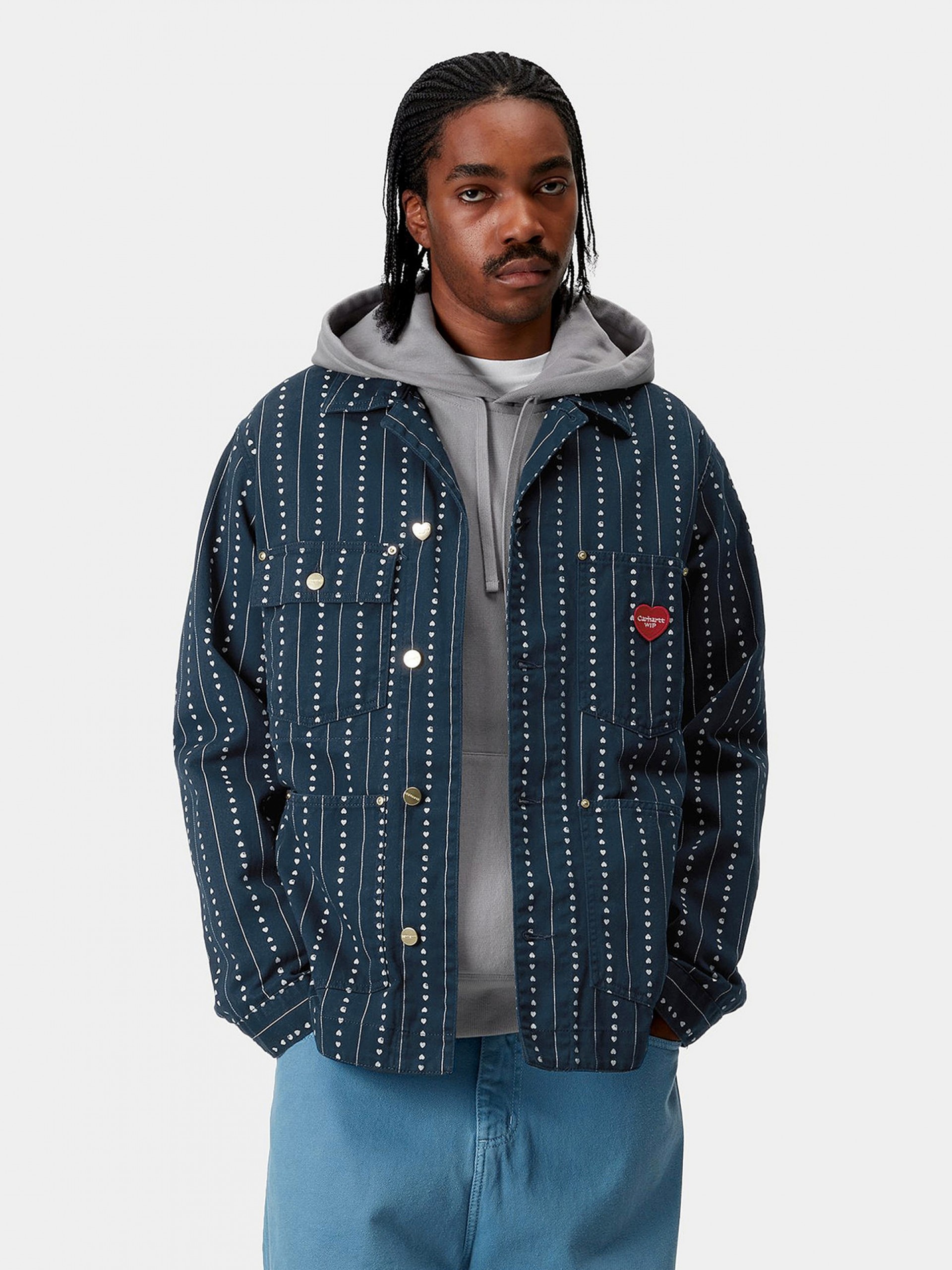 Carhartt WIP Drewe Chore Blue Jacket