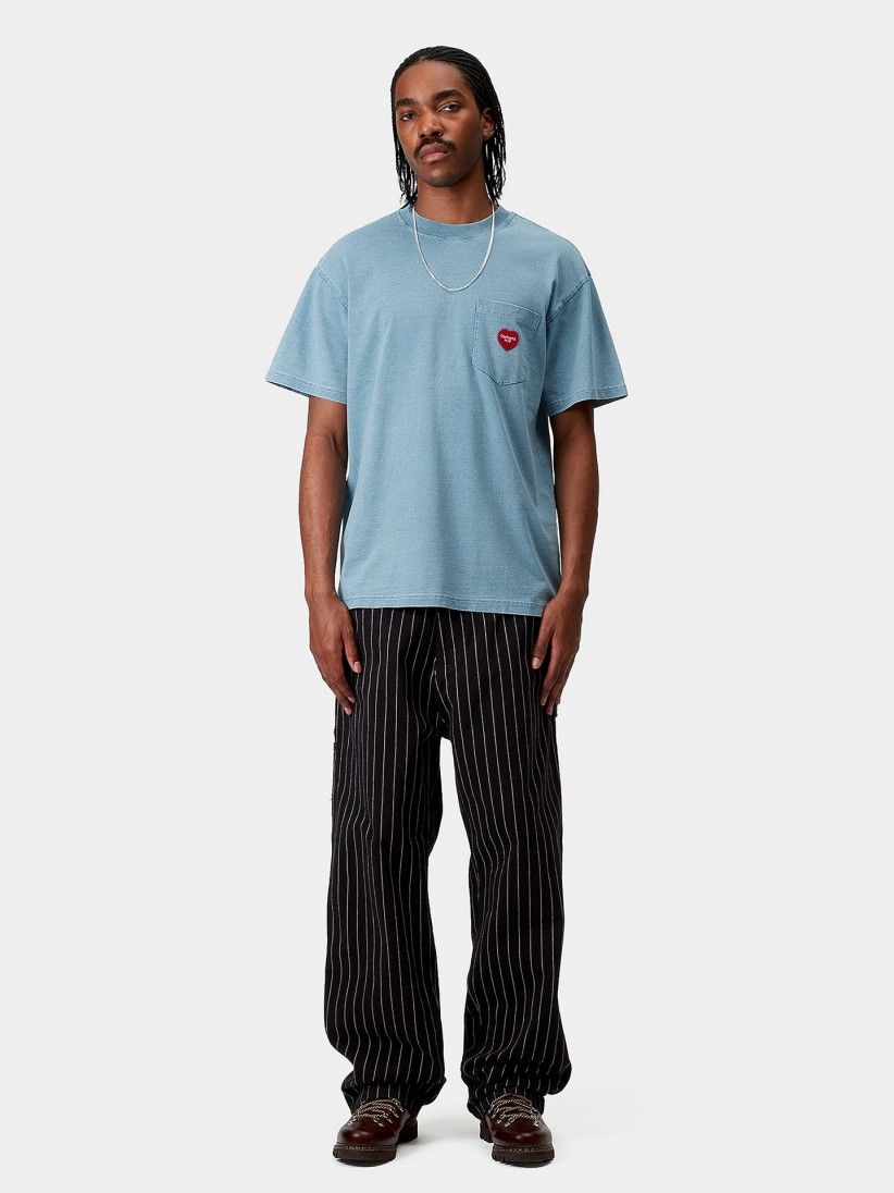 T-shirt Carhartt WIP Ingo Pocket Azul