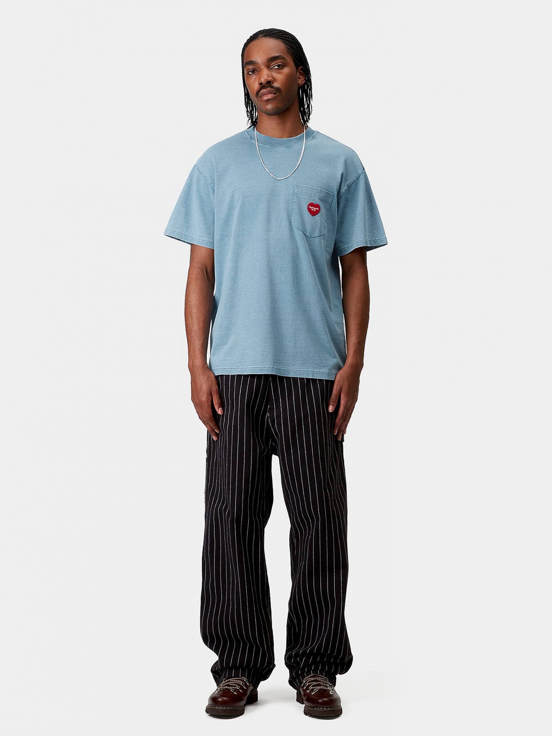 Carhartt WIP Ingo Pocket Blue T-shirt