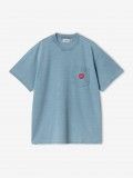 T-shirt Carhartt WIP Ingo Pocket Azul