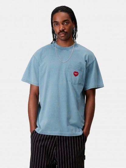 T-shirt Carhartt WIP Ingo Pocket Azul