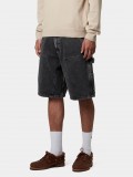 Pantalones Vaqueros Cortos Carhartt WIP Double Knee Negros