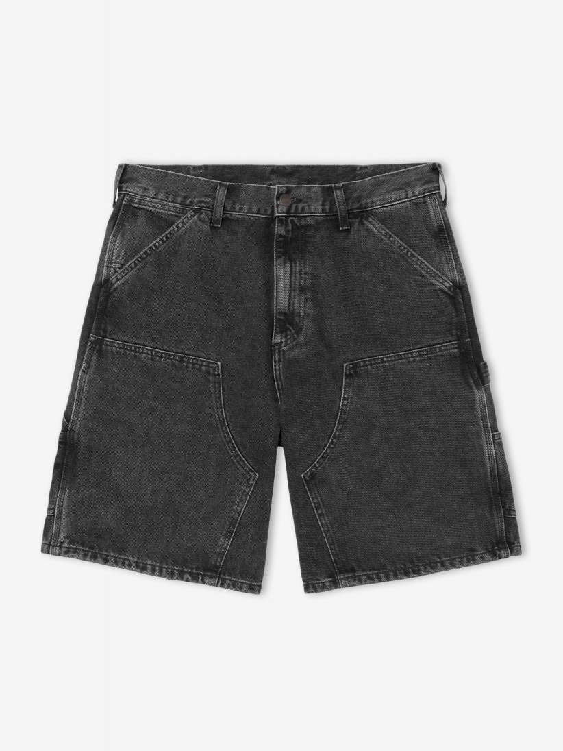 Pantalones Vaqueros Cortos Carhartt WIP Double Knee Negros