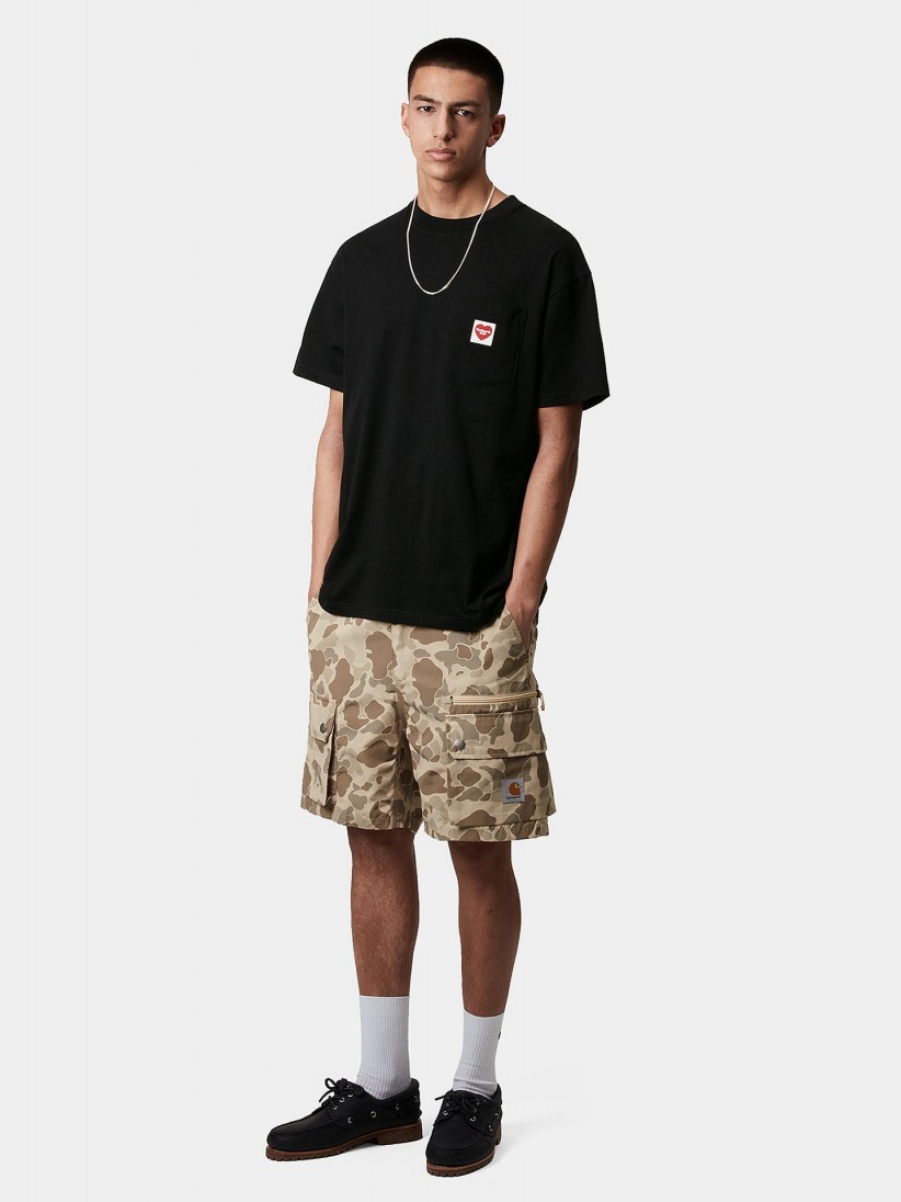 Camiseta Carhartt WIP Pocket Heart Negra