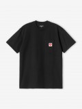 Camiseta Carhartt WIP Pocket Heart Negra