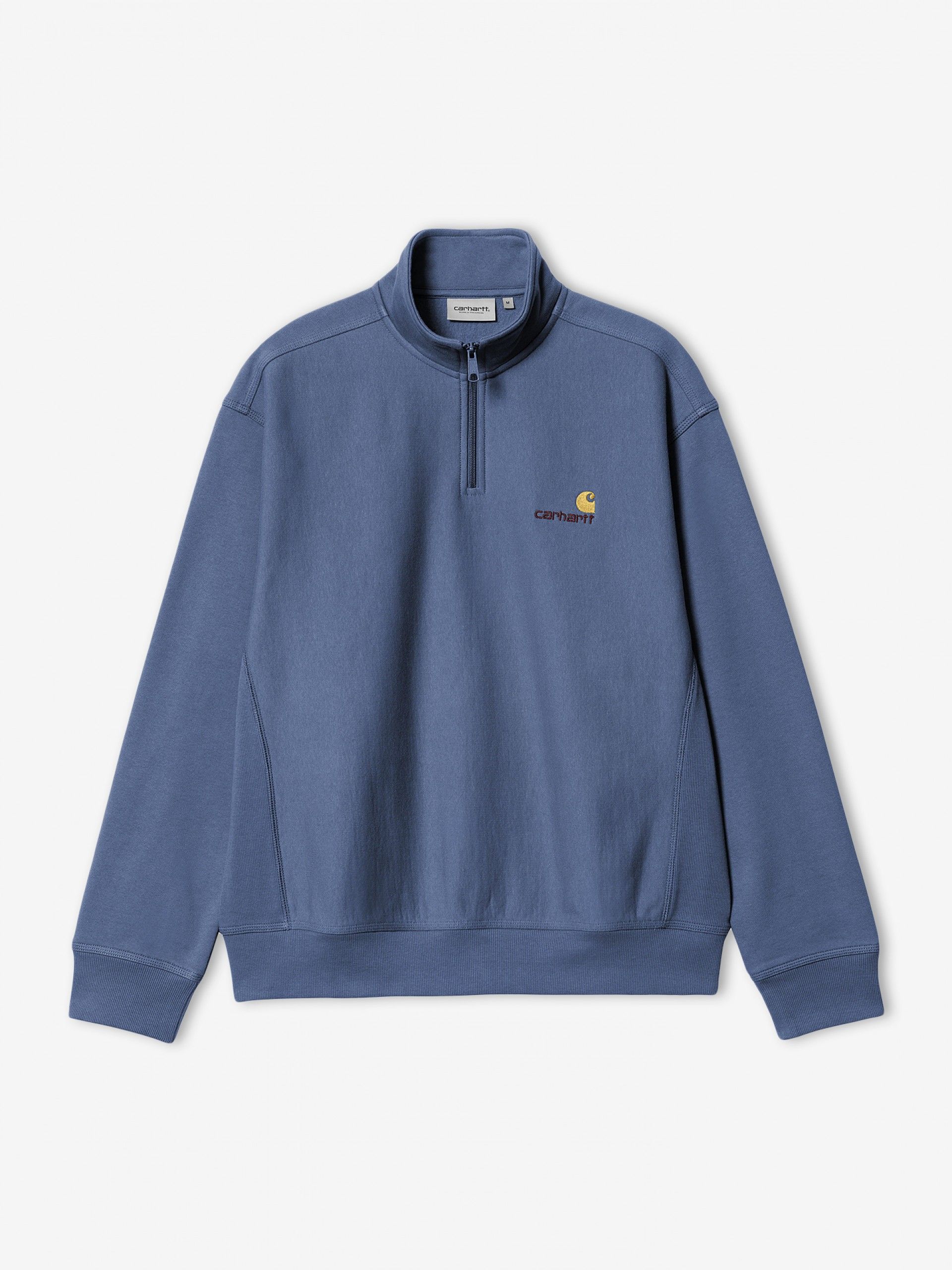 Carhartt WIP American Script Blue Zip Sweater